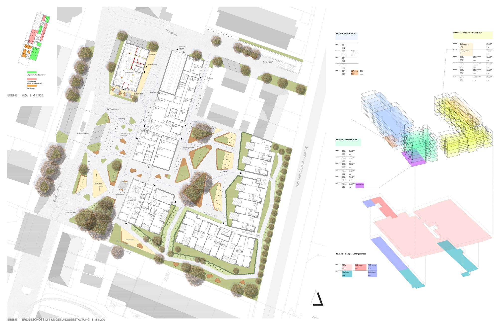 Fahr Architekt Hannover - Quartier am Zoll <small>Lörrach</small>
